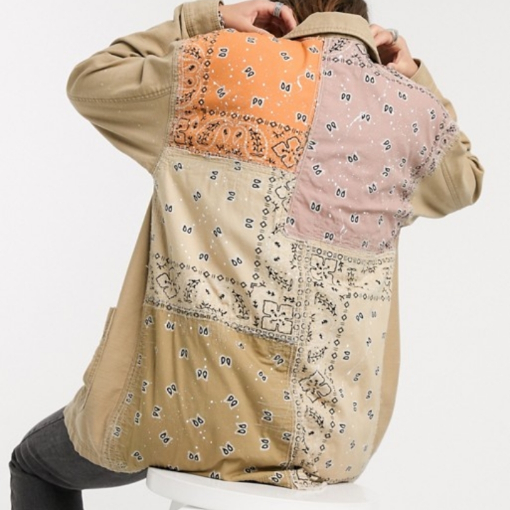 Free People Patchwork Jacket - Picture 4 of 6